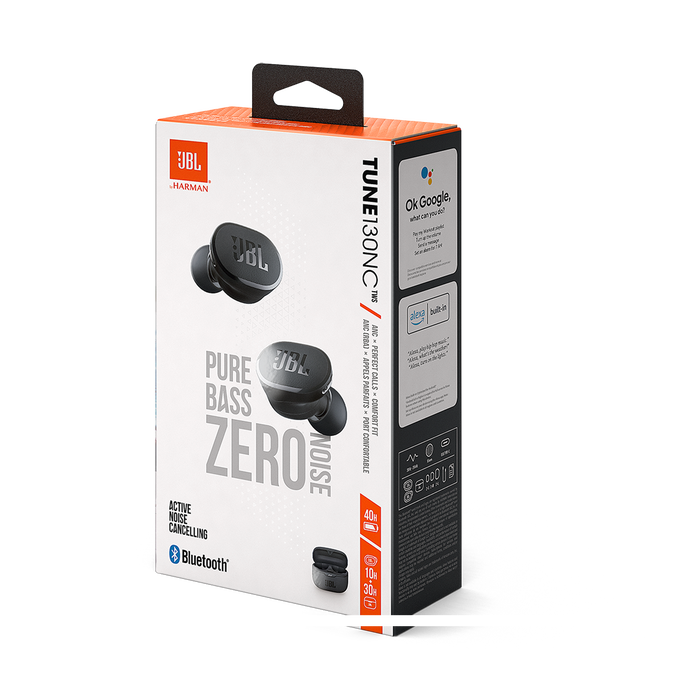 JBL Tune 130NC TWS - Black - True wireless Noise Cancelling earbuds - Detailshot 10 image number null